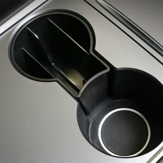 Cup Holder with Card Slots for Tesla Model 3  Modtesla