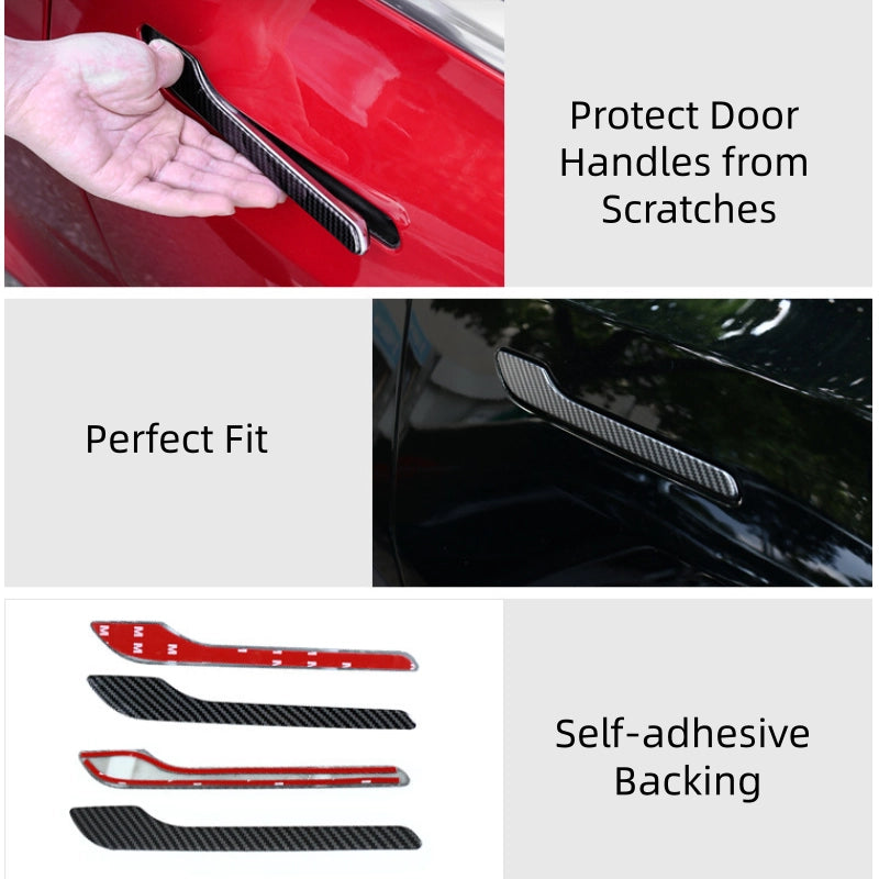 Door Handle Sticker for Tesla Model Y  Modtesla