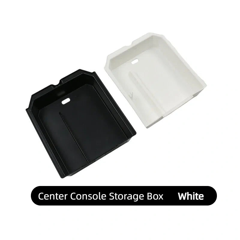 Double-Layered Center Console Storage Box for Tesla Model Y Juniper  Modtesla