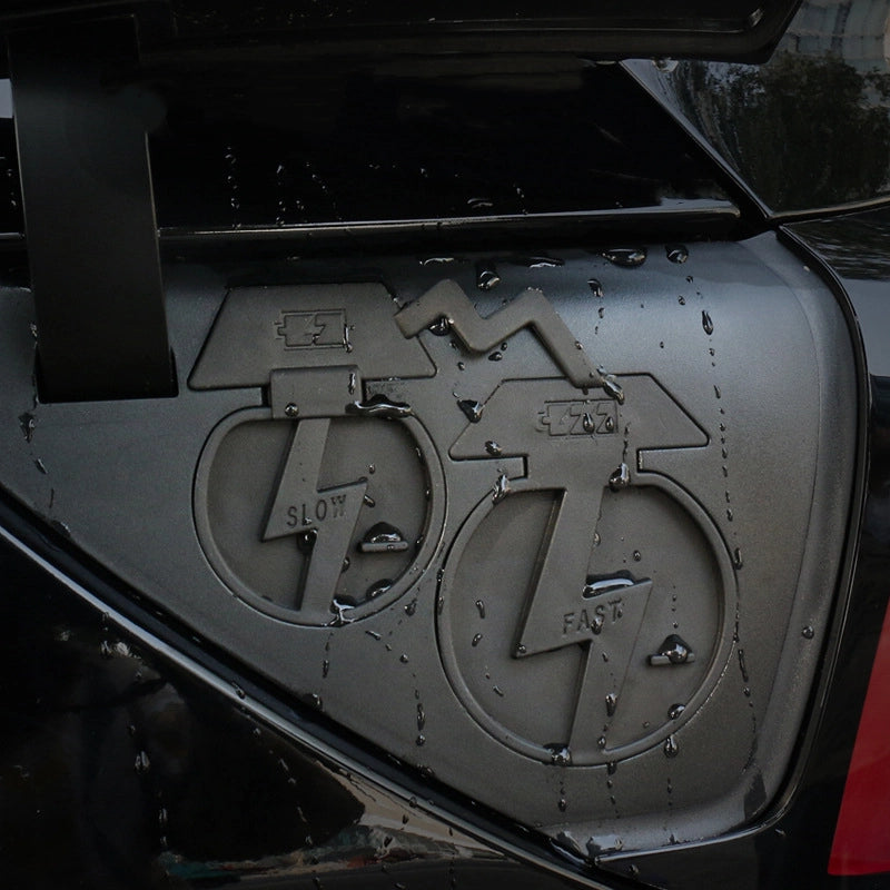 Integrated Charging Port Cover for Tesla Model Y 2019-2024  Modtesla