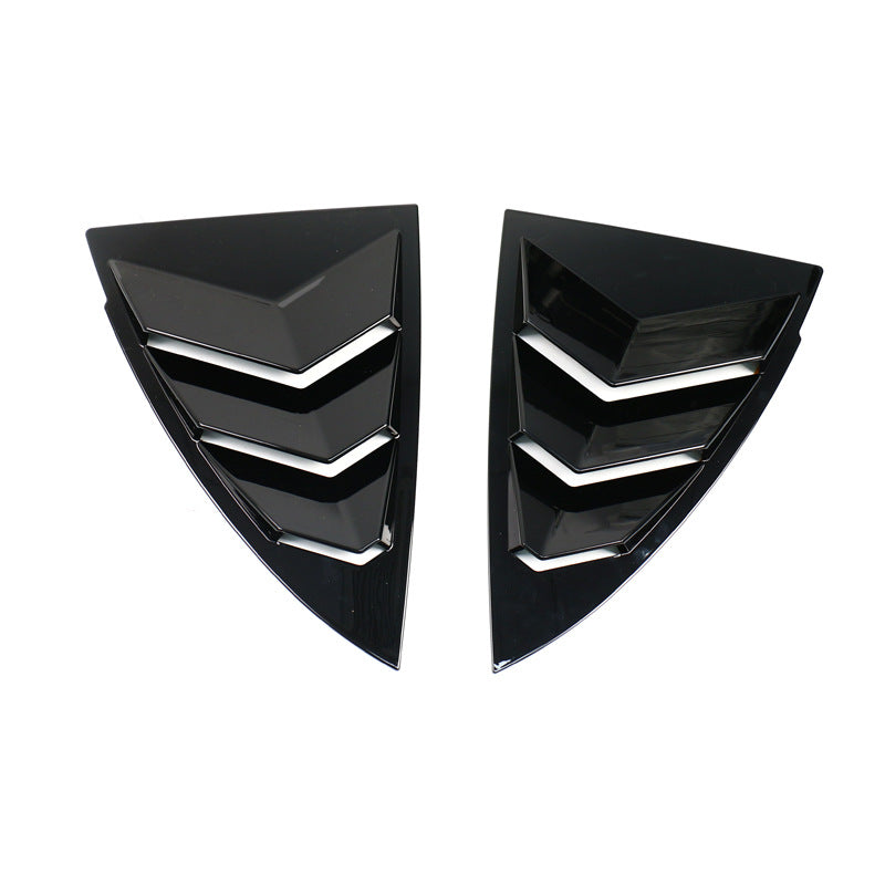 Rear Side Window Louvers Cover for Tesla Model Y 2019-2024  Modtesla