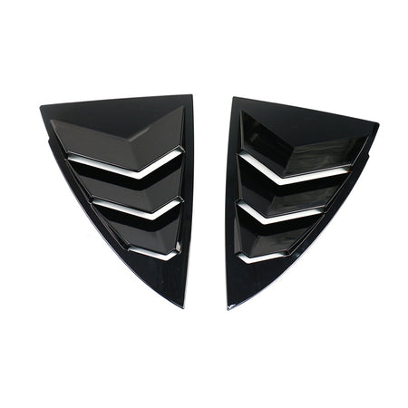 Rear Side Window Louvers Cover for Tesla Model Y 2019-2024  Modtesla