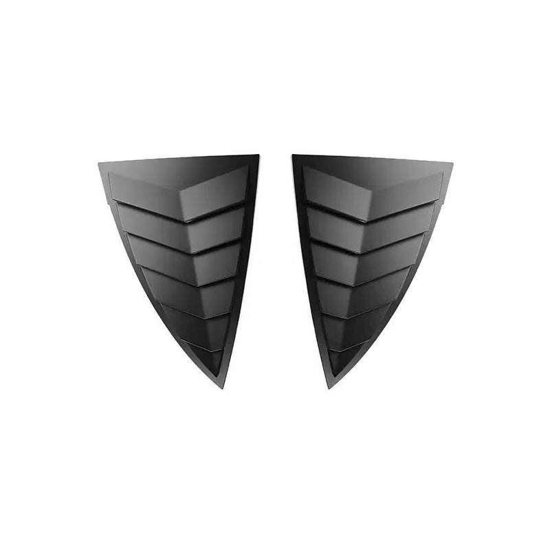 Rear Side Window Louvers Cover for Tesla Model Y 2019-2024  Modtesla