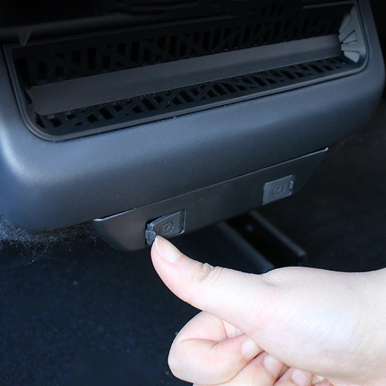 Rear USB Charging Cover for Tesla Model 3 Highland