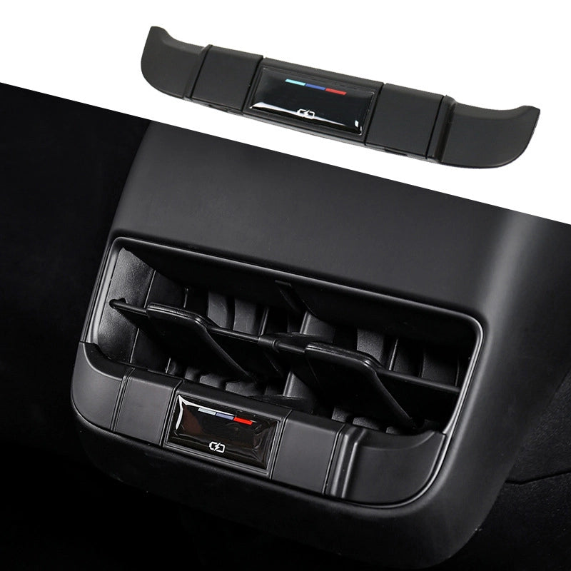 Rear USB Charging Protection Cover for Tesla Model Y 2019-2024  Modtesla