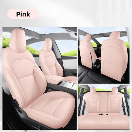 Fully-Covered Napa Seat Cover for Tesla Model Y Juniper 2025+ - Modtesla