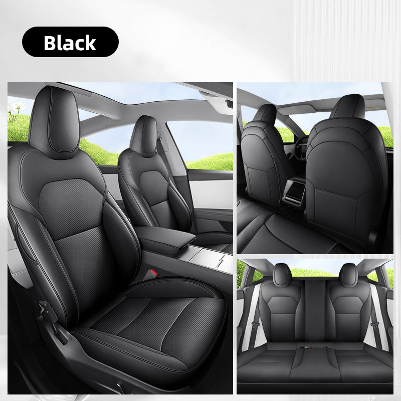 Fully-Covered Napa Seat Cover for Tesla Model Y Juniper 2025+ - Modtesla