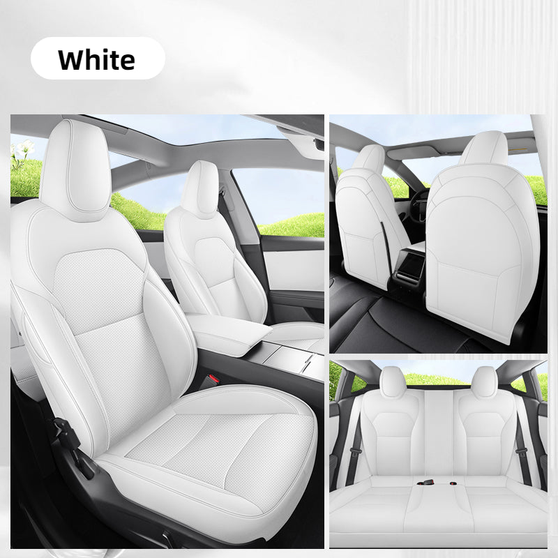Fully-Covered Napa Seat Cover for Tesla Model Y Juniper 2025+ - Modtesla