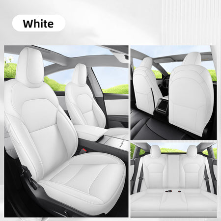 Fully-Covered Napa Seat Cover for Tesla Model Y Juniper 2025+ - Modtesla