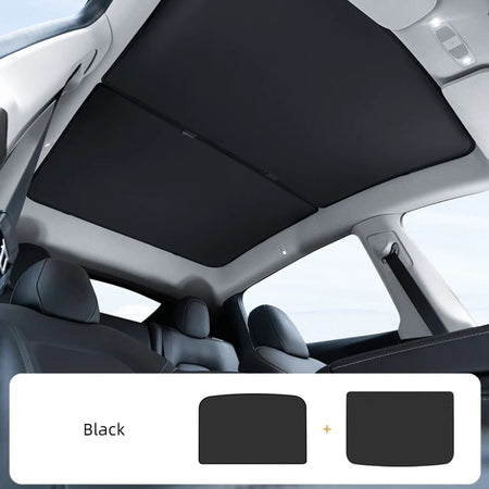 Split Roof Sunshade for Tesla Model Y 2019-2024  Modtesla