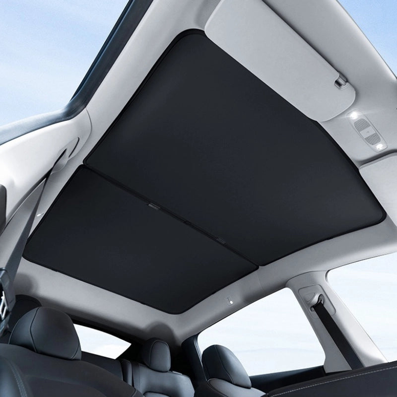 Split Roof Sunshade for Tesla Model Y 2019-2024  Modtesla