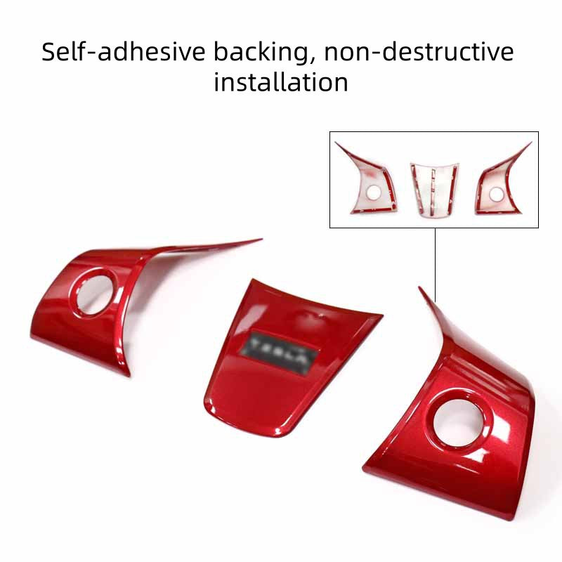 Steering Wheel Trim Cover for Tesla Model Y 2019-2024  Modtesla