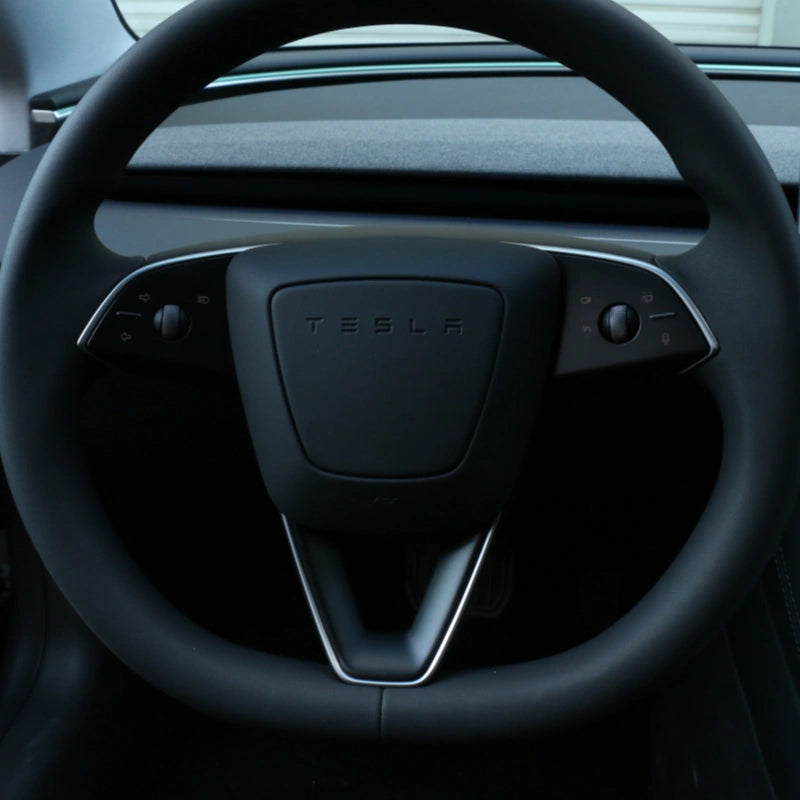 Steering Wheel V-Cover for Tesla Model Y Juniper  Modtesla