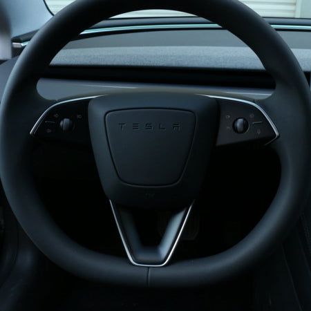Steering Wheel V-Cover for Tesla Model Y Juniper  Modtesla