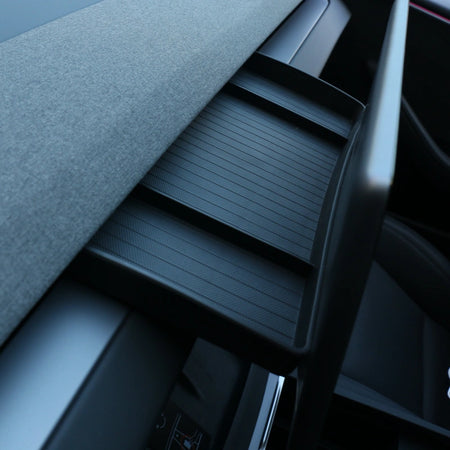 Storage Box Behind Navigation Screen for Tesla Model Y Juniper  Modtesla