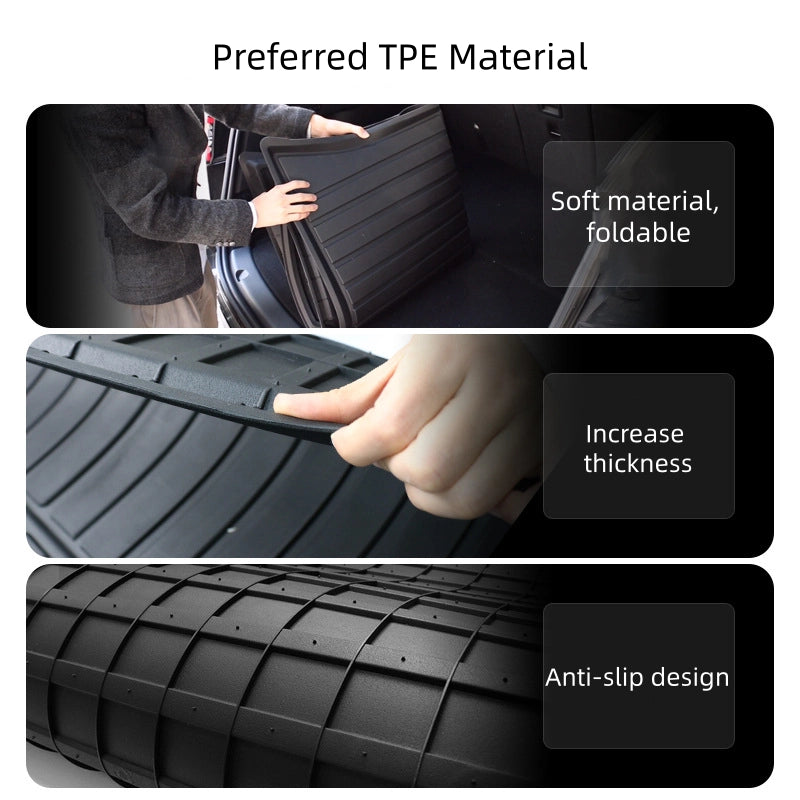 TPE Floor Mats for Tesla Model Y 2019-2024  Modtesla
