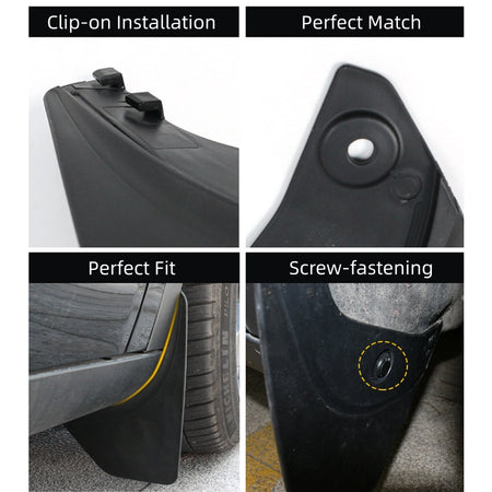 TPE Mud Flap for Tesla Model Y 2019-2024  Modtesla