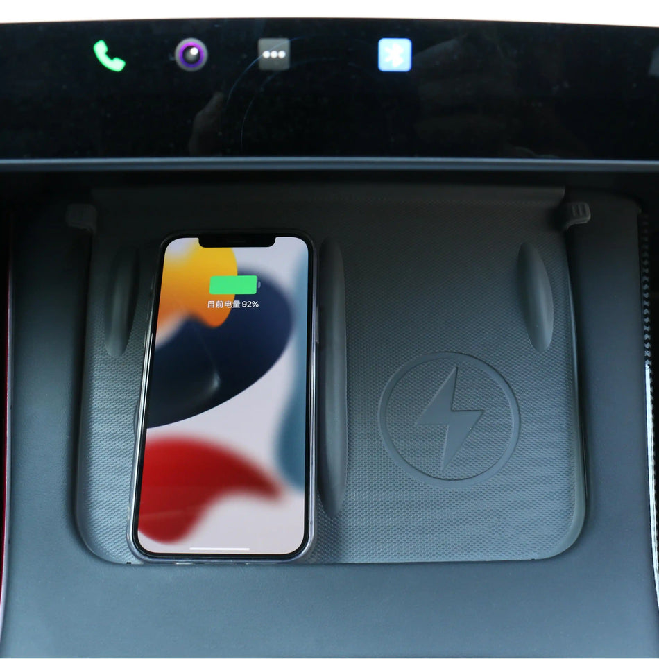 Center Console Charging Pad for Tesla Model Y 2019-2024