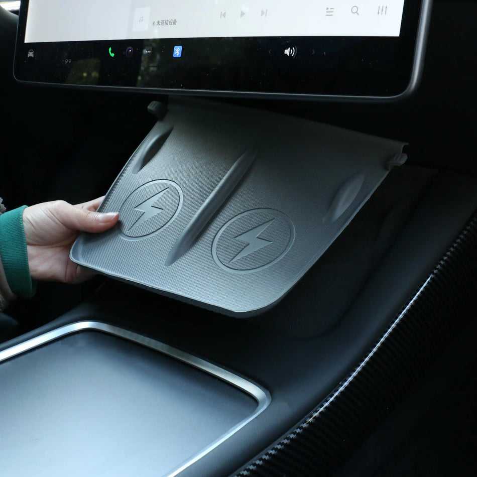 Center Console Charging Pad for Tesla Model Y 2019-2024