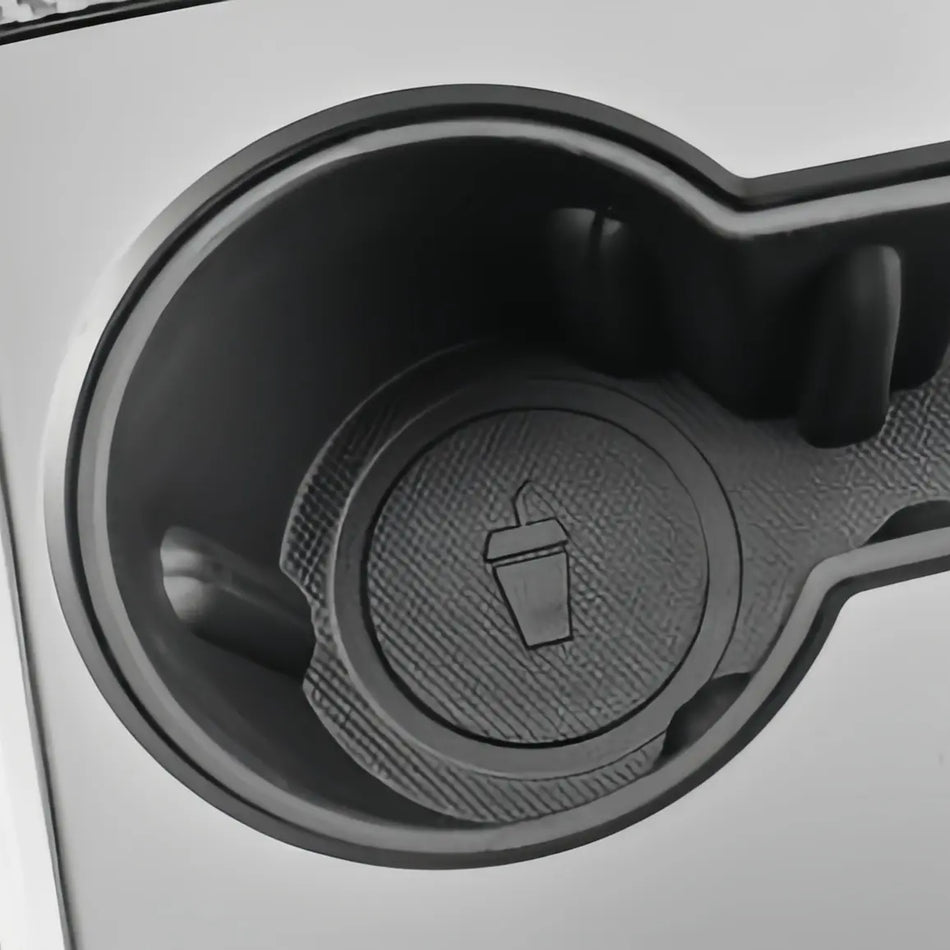 TPE Center Console Cup Holder Insert for Tesla Model Y 2019-2024