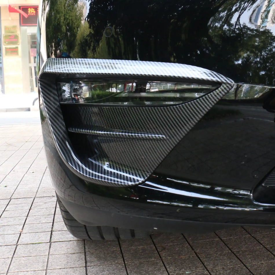Thunder Fog Light Spoiler Cover for Tesla Model Y 2019-2024