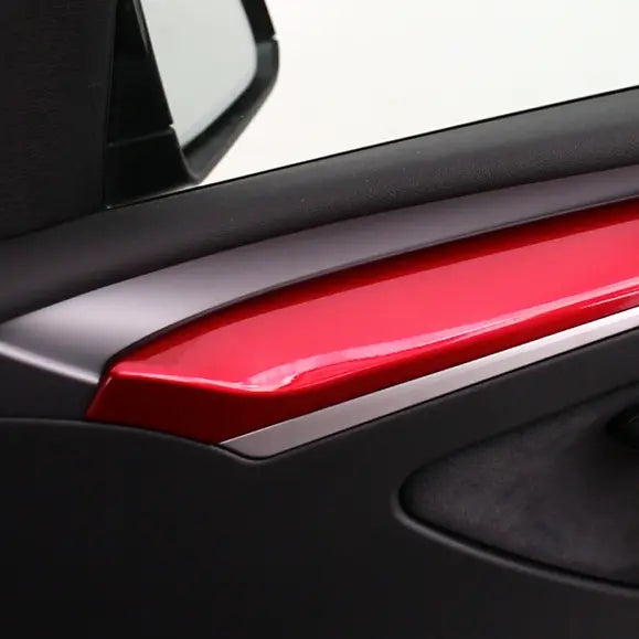 Interior Front Door Trim Strips for Tesla Model Y 2019-2024