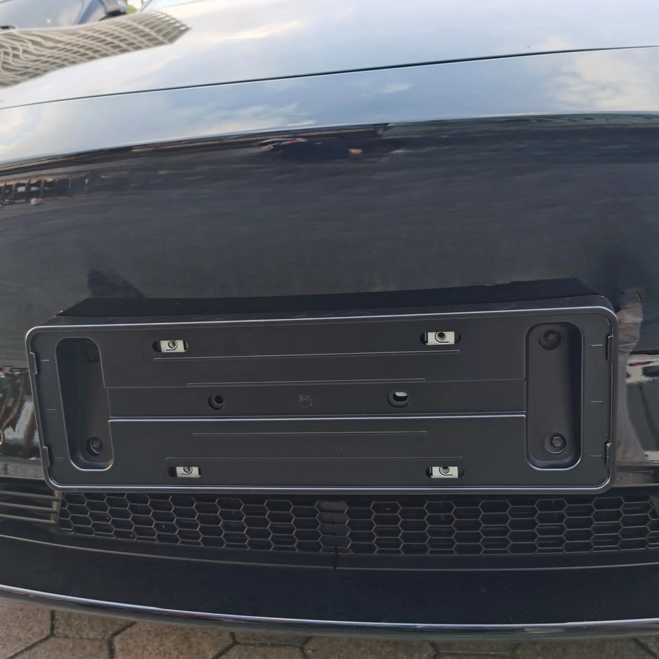 Clip-On Hidden License Plate Frame for Tesla Model Y 2019-2024