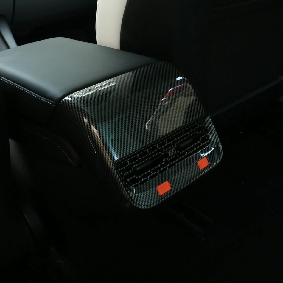 Fully-Cover Rear Air Conditioner Air Outlet Cover for Tesla Model Y 2019-2024