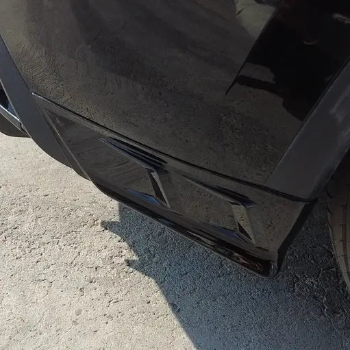 Thunder Rear Bumper Spoiler Side Splitter for Tesla Model Y 2019-2024