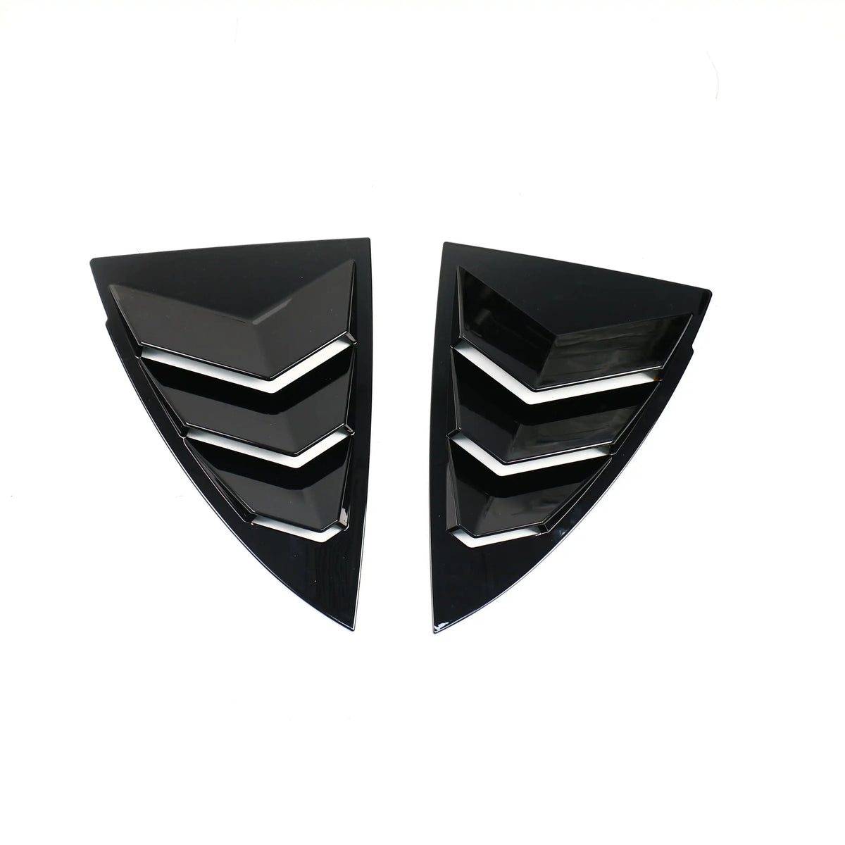 Rear Side Window Louvers Cover for Tesla Model Y 2019-2024  Modtesla