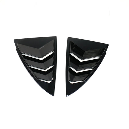 Rear Side Window Louvers Cover for Tesla Model Y 2019-2024  Modtesla