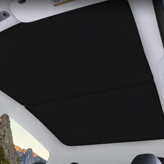 Split Roof Sunshade for Tesla Model Y 2019-2024