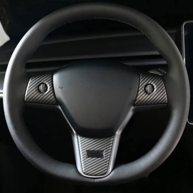 Steering Wheel Trim Cover for Tesla Model Y 2019-2024