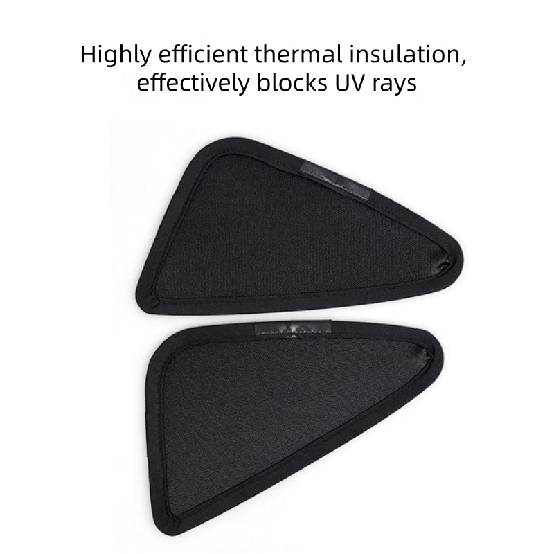Triangular Window Shades for Tesla Model Y 2019-2024  Modtesla