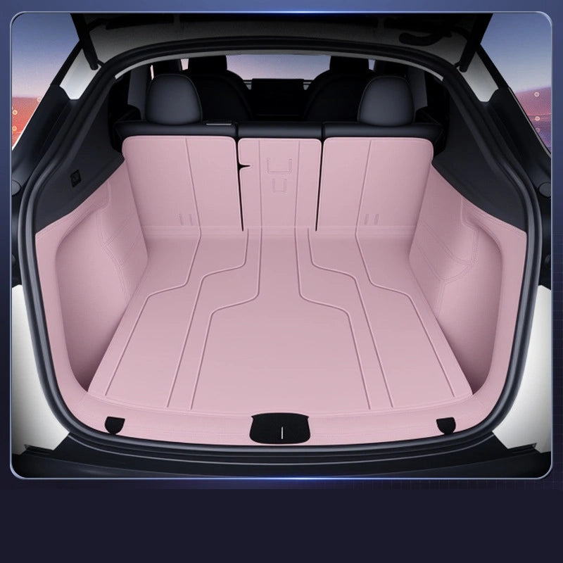 Leather All-Inclusive Trunk Mat for Tesla Model Y/3  Modtesla
