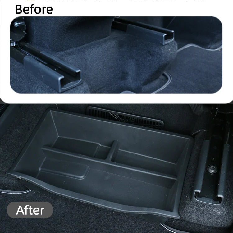 Under Seat Storage Box for Tesla Model Y Juniper  Modtesla